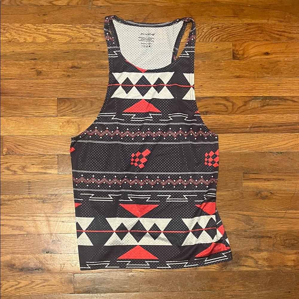 Jed North Tribal Print Tank Top